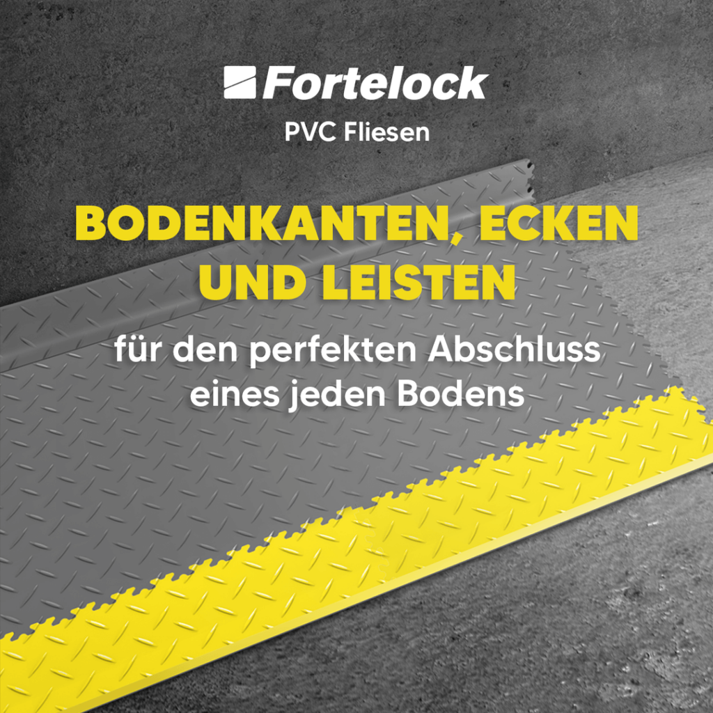 Fortelock: Bodenkanten, Ecken und Leisten